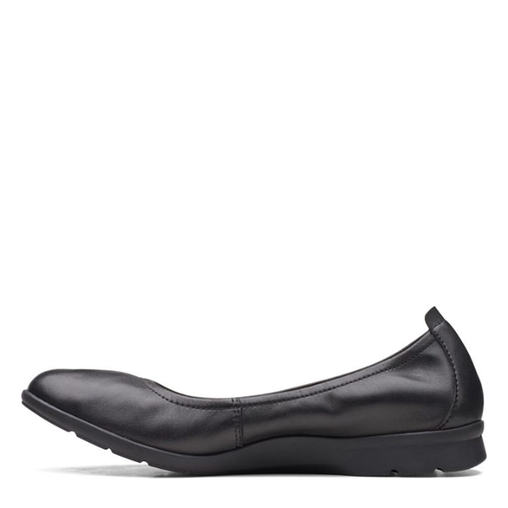 Clarks Black Leather Loafers